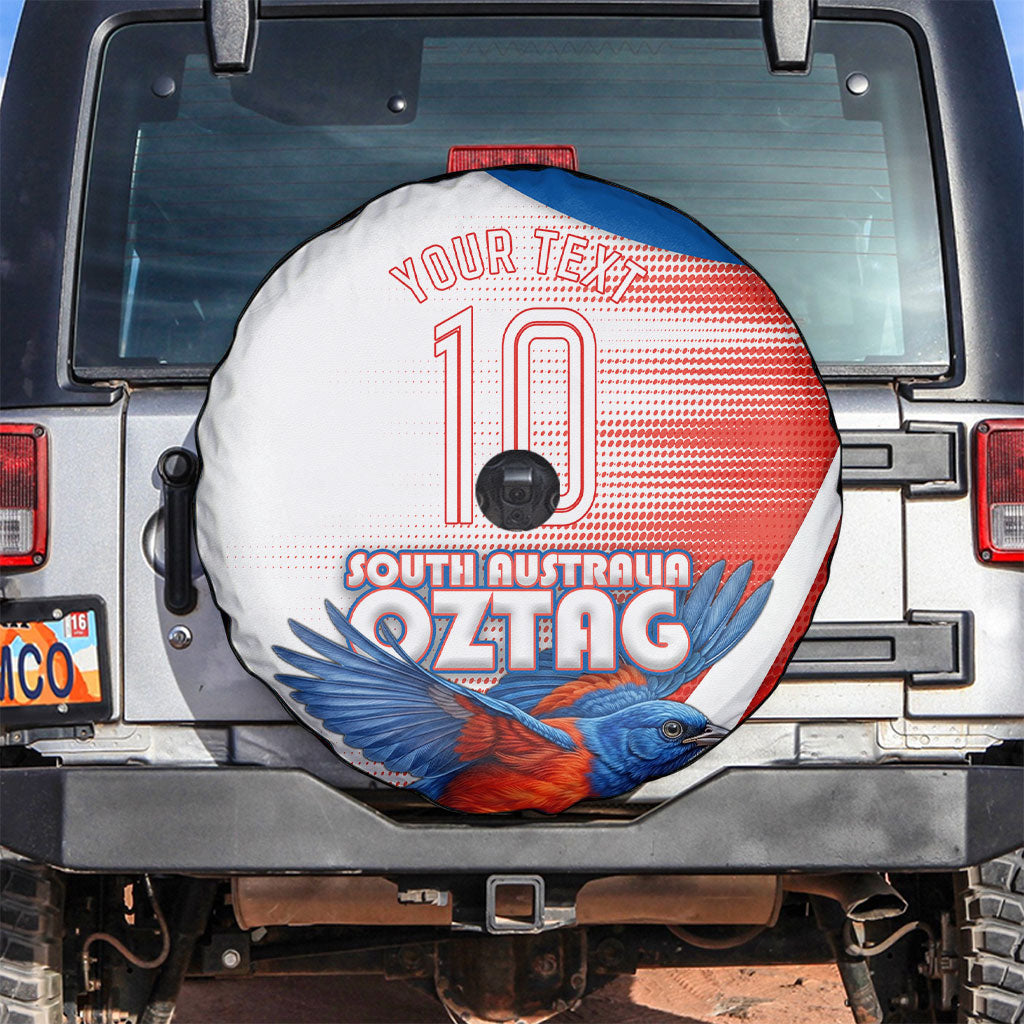 Personalised South Australia Oztag Bird Spare Tire Cover Australian Tag Rugby Bird Mascot