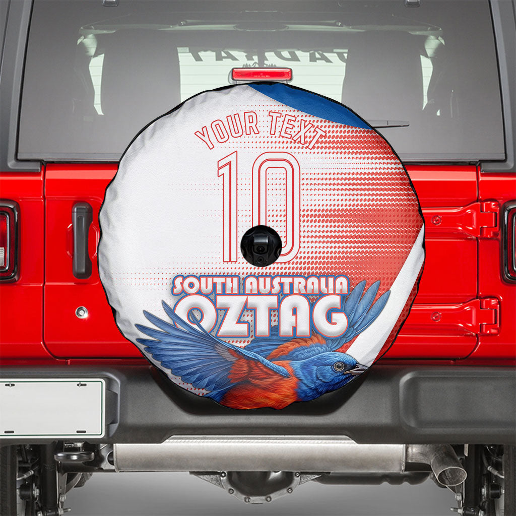 Personalised South Australia Oztag Bird Spare Tire Cover Australian Tag Rugby Bird Mascot