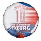 Personalised South Australia Oztag Bird Spare Tire Cover Australian Tag Rugby Bird Mascot