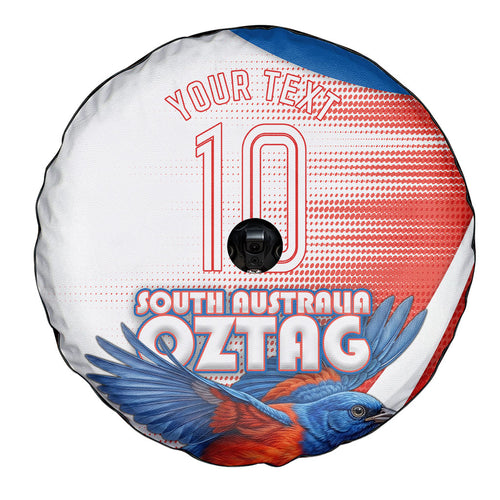 Personalised South Australia Oztag Bird Spare Tire Cover Australian Tag Rugby Bird Mascot