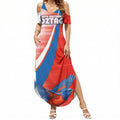 Personalised South Australia Oztag Bird Summer Maxi Dress Australian Tag Rugby Bird Mascot