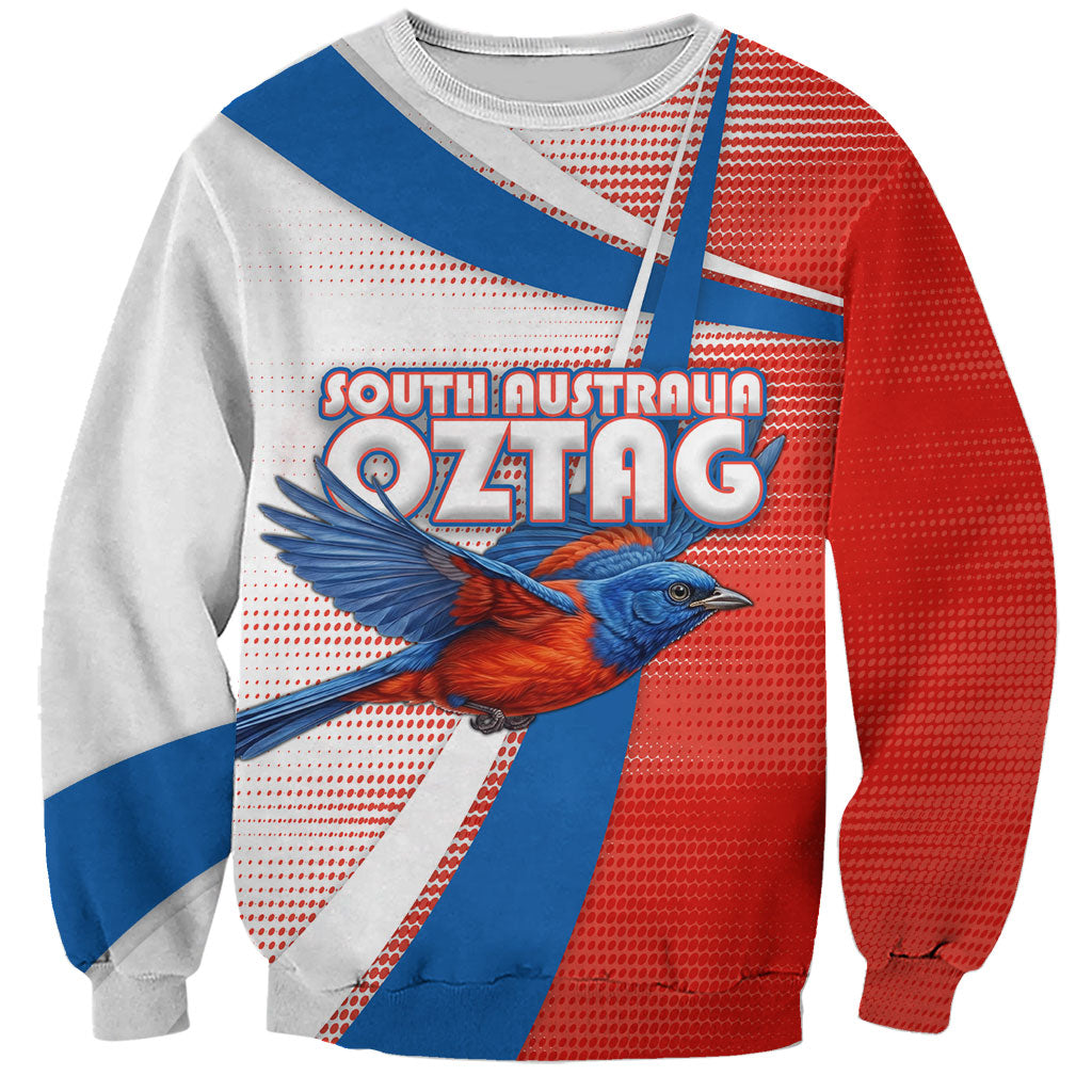 Personalised South Australia Oztag Bird Sweatshirt Australian Tag Rugby Bird Mascot