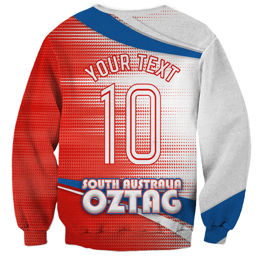 Personalised South Australia Oztag Bird Sweatshirt Australian Tag Rugby Bird Mascot