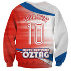 Personalised South Australia Oztag Bird Sweatshirt Australian Tag Rugby Bird Mascot