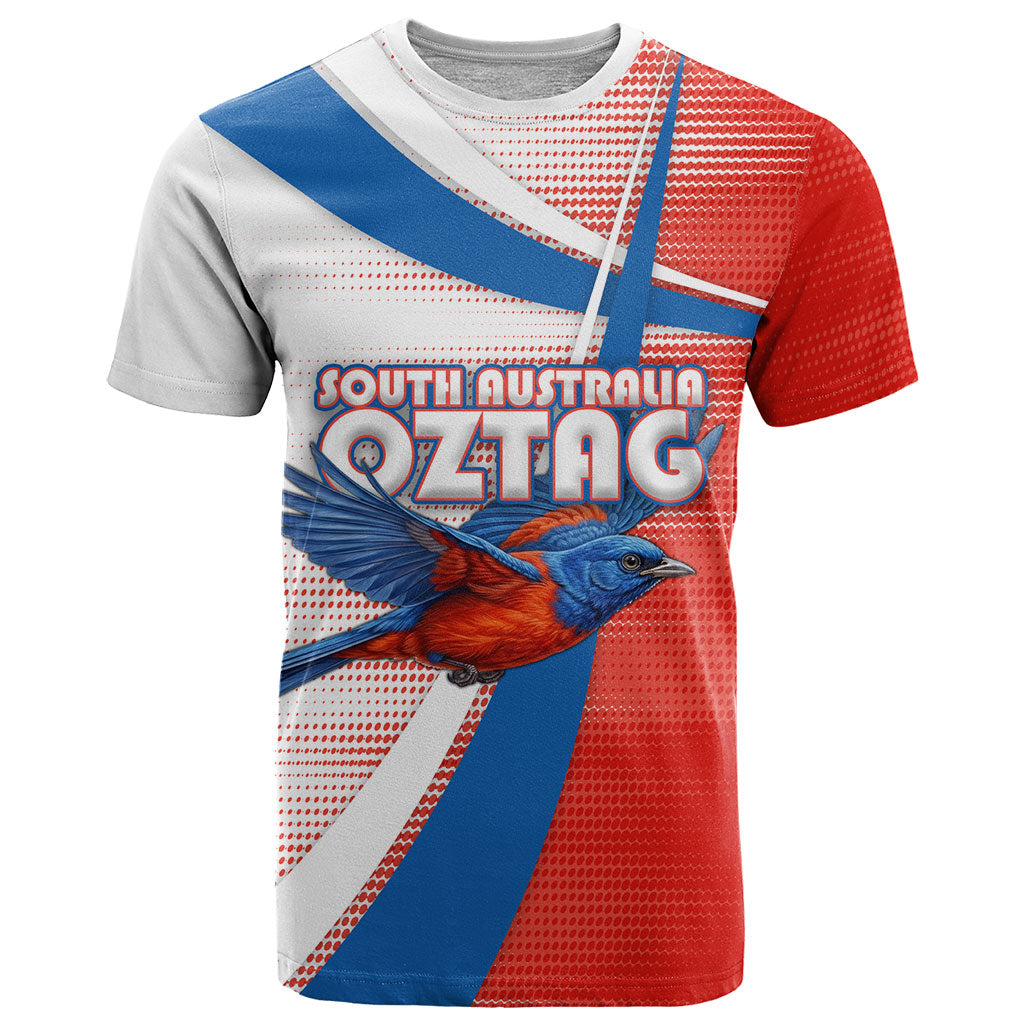 Personalised South Australia Oztag Bird T Shirt Australian Tag Rugby Bird Mascot