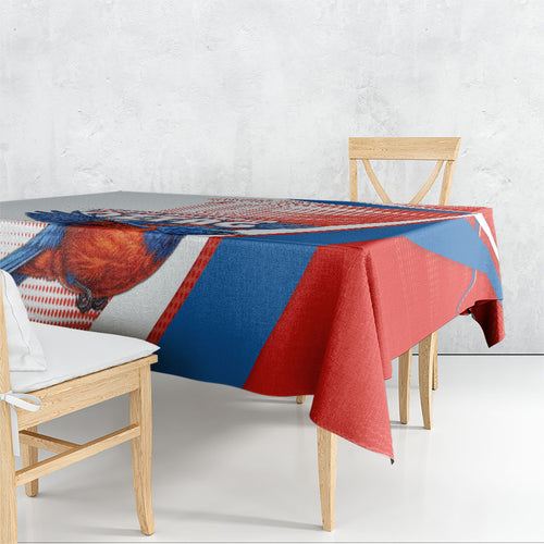 Personalised South Australia Oztag Bird Tablecloth Australian Tag Rugby Bird Mascot