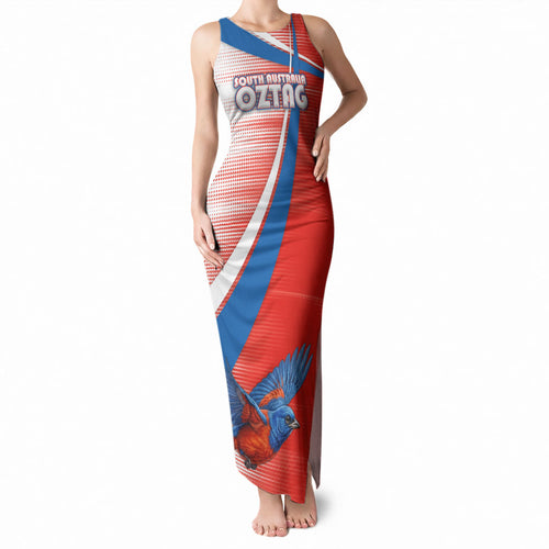 Personalised South Australia Oztag Bird Tank Maxi Dress Australian Tag Rugby Bird Mascot