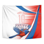 Personalised South Australia Oztag Bird Tapestry Australian Tag Rugby Bird Mascot