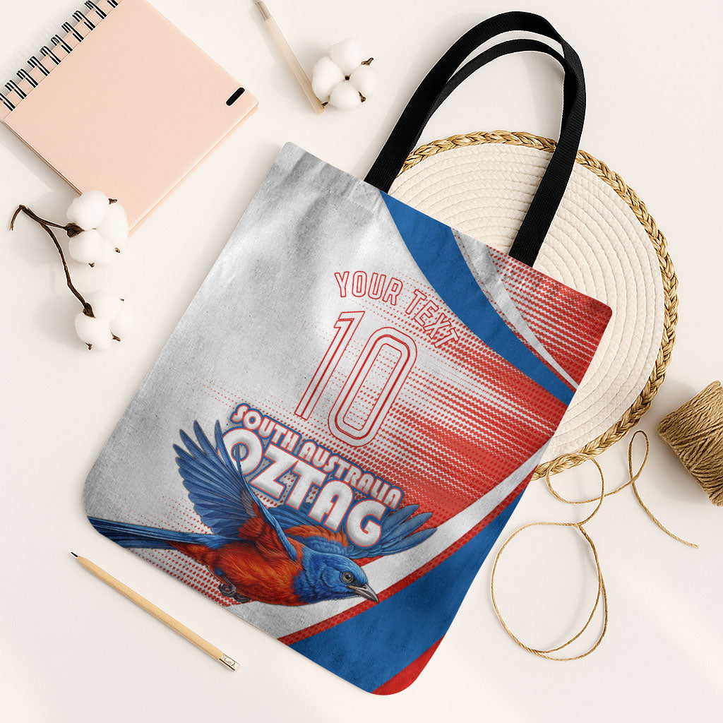 Personalised South Australia Oztag Bird Tote Bag Australian Tag Rugby Bird Mascot