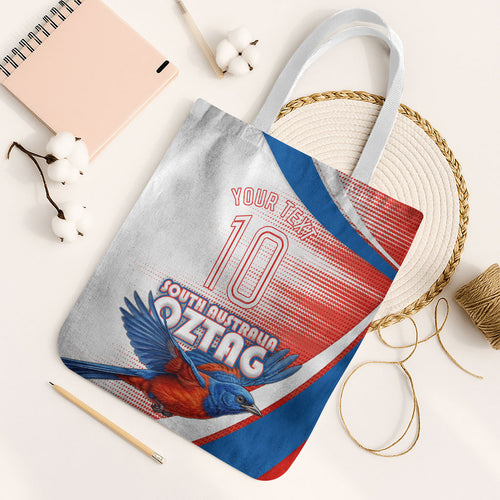 Personalised South Australia Oztag Bird Tote Bag Australian Tag Rugby Bird Mascot