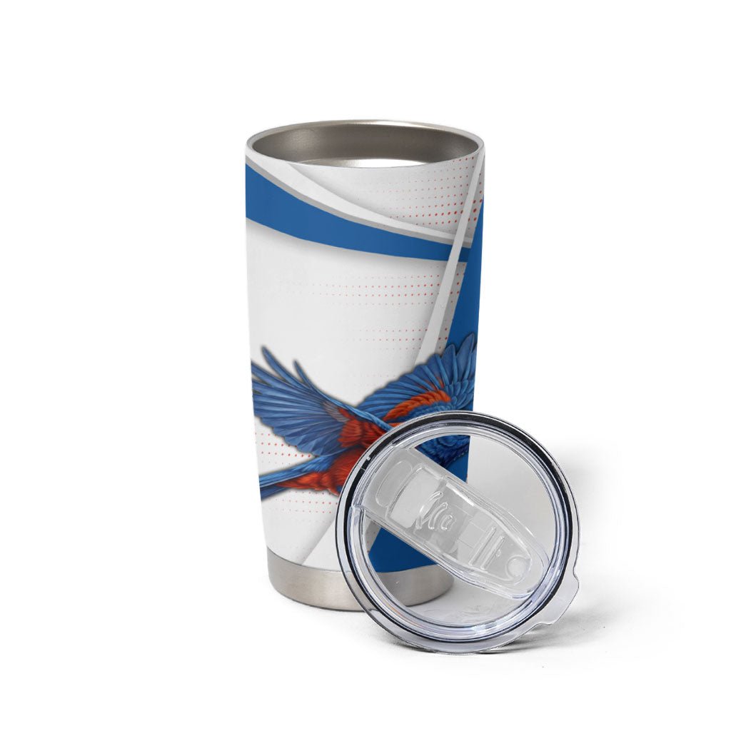Personalised South Australia Oztag Bird Tumbler Cup Australian Tag Rugby Bird Mascot