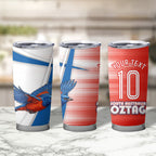 Personalised South Australia Oztag Bird Tumbler Cup Australian Tag Rugby Bird Mascot