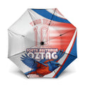 Personalised South Australia Oztag Bird Umbrella Australian Tag Rugby Bird Mascot