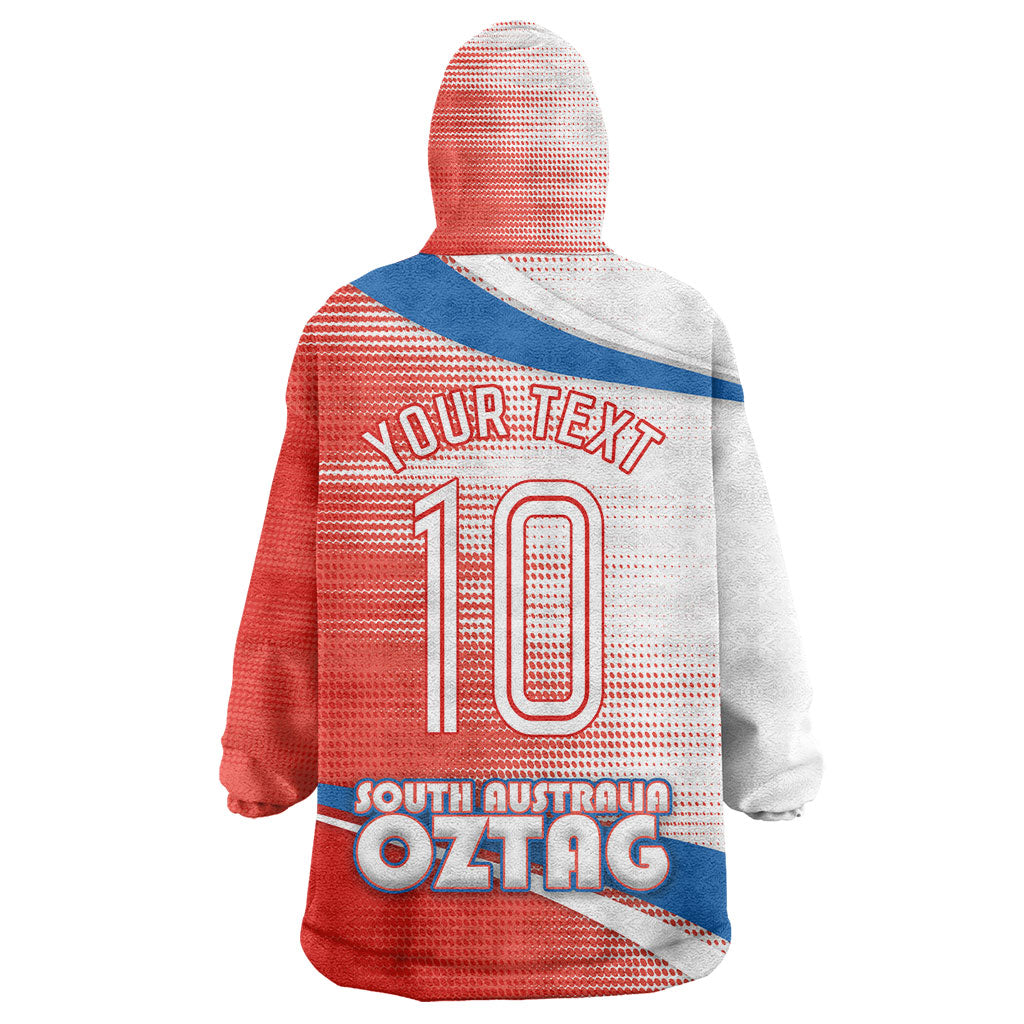 Personalised South Australia Oztag Bird Wearable Blanket Hoodie Australian Tag Rugby Bird Mascot