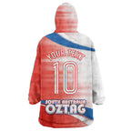 Personalised South Australia Oztag Bird Wearable Blanket Hoodie Australian Tag Rugby Bird Mascot