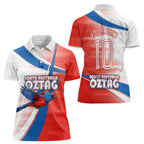 Personalised South Australia Oztag Bird Women Polo Shirt Australian Tag Rugby Bird Mascot