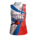 Personalised South Australia Oztag Bird Women Sleeveless Polo Shirt Australian Tag Rugby Bird Mascot