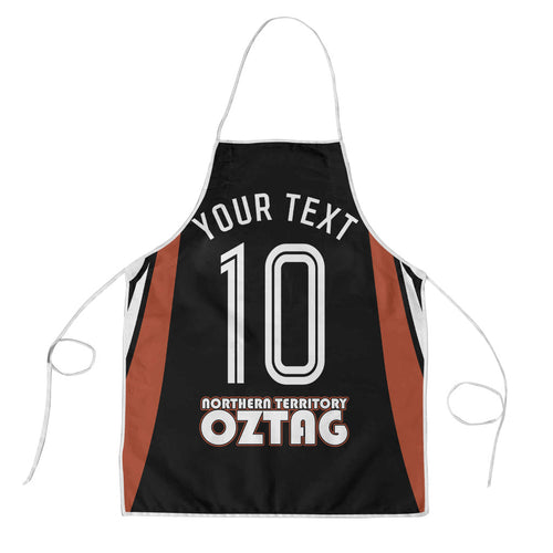 Personalised Northern Territory Oztag Apron Aboriginal Dot Art Australian Sports