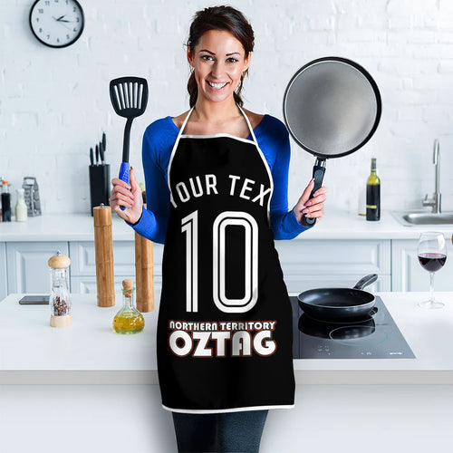 Personalised Northern Territory Oztag Apron Aboriginal Dot Art Australian Sports