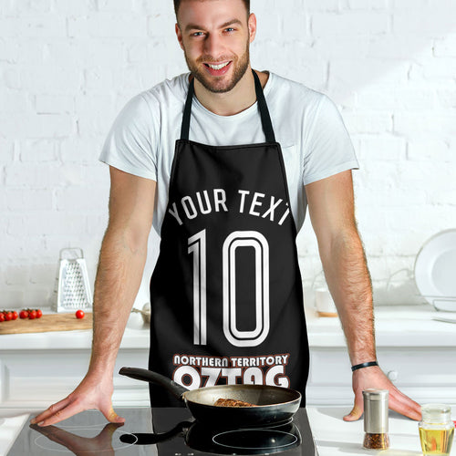 Personalised Northern Territory Oztag Apron Aboriginal Dot Art Australian Sports