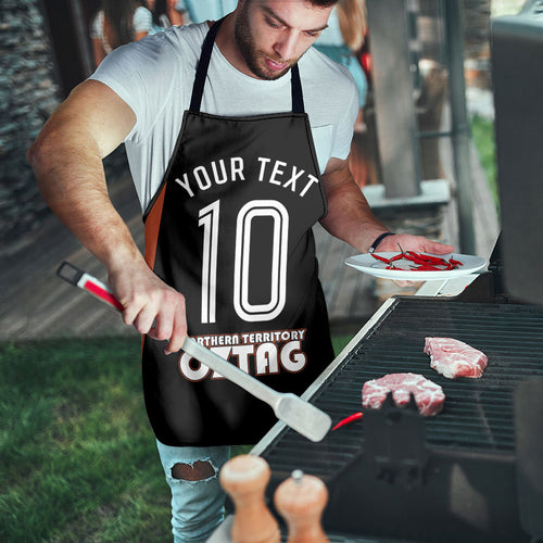 Personalised Northern Territory Oztag Apron Aboriginal Dot Art Australian Sports