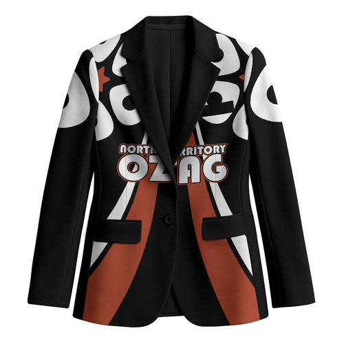 Personalised Northern Territory Oztag Blazer Aboriginal Dot Art Australian Sports