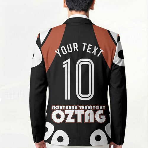 Personalised Northern Territory Oztag Blazer Aboriginal Dot Art Australian Sports