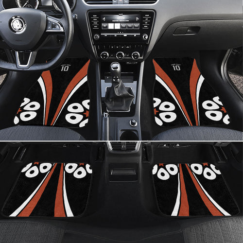 Personalised Northern Territory Oztag Car Mats Aboriginal Dot Art Australian Sports