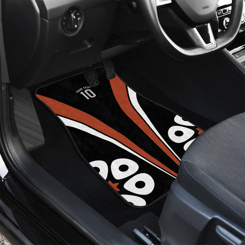 Personalised Northern Territory Oztag Car Mats Aboriginal Dot Art Australian Sports