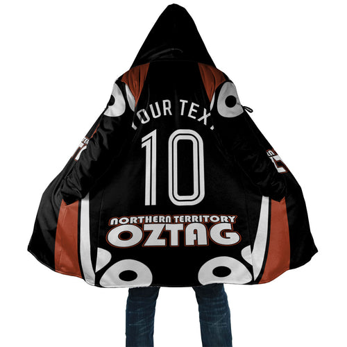 Personalised Northern Territory Oztag Cloak Aboriginal Dot Art Australian Sports