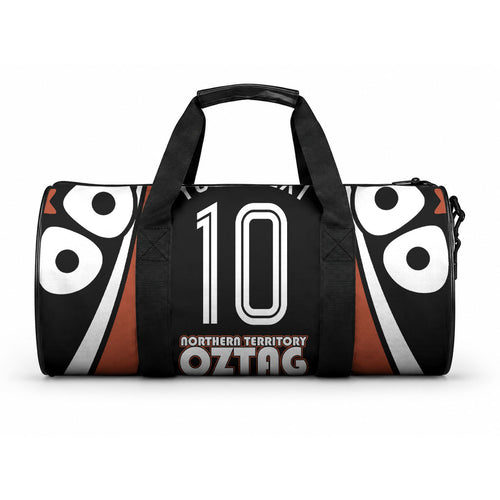 Personalised Northern Territory Oztag Duffle Bag Aboriginal Dot Art Australian Sports