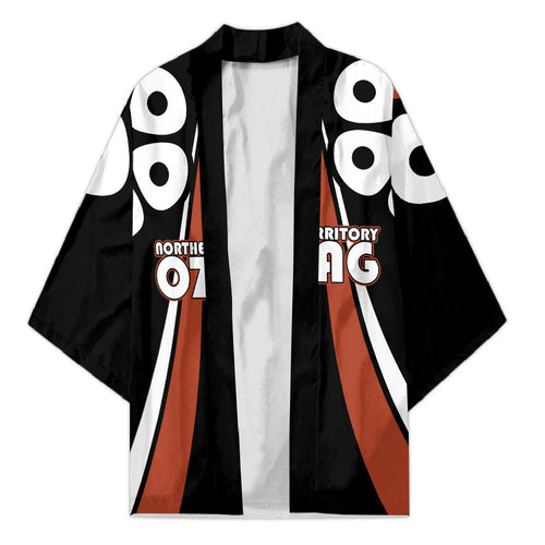 Personalised Northern Territory Oztag Kimono Aboriginal Dot Art Australian Sports