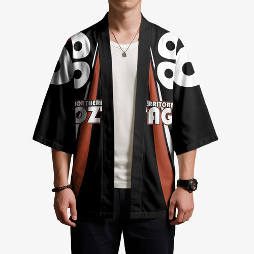 Personalised Northern Territory Oztag Kimono Aboriginal Dot Art Australian Sports