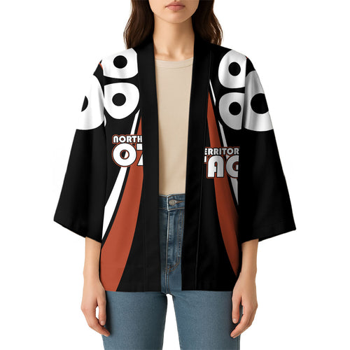 Personalised Northern Territory Oztag Kimono Aboriginal Dot Art Australian Sports