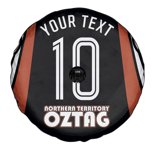 Personalised Northern Territory Oztag Spare Tire Cover Aboriginal Dot Art Australian Sports