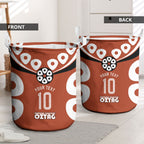 Personalized Northern Territory Oztag Laundry Basket Dynamic Geometric Star Graphic