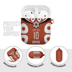 Personalized Northern Territory Oztag AirPods Case Dynamic Geometric Star Graphic