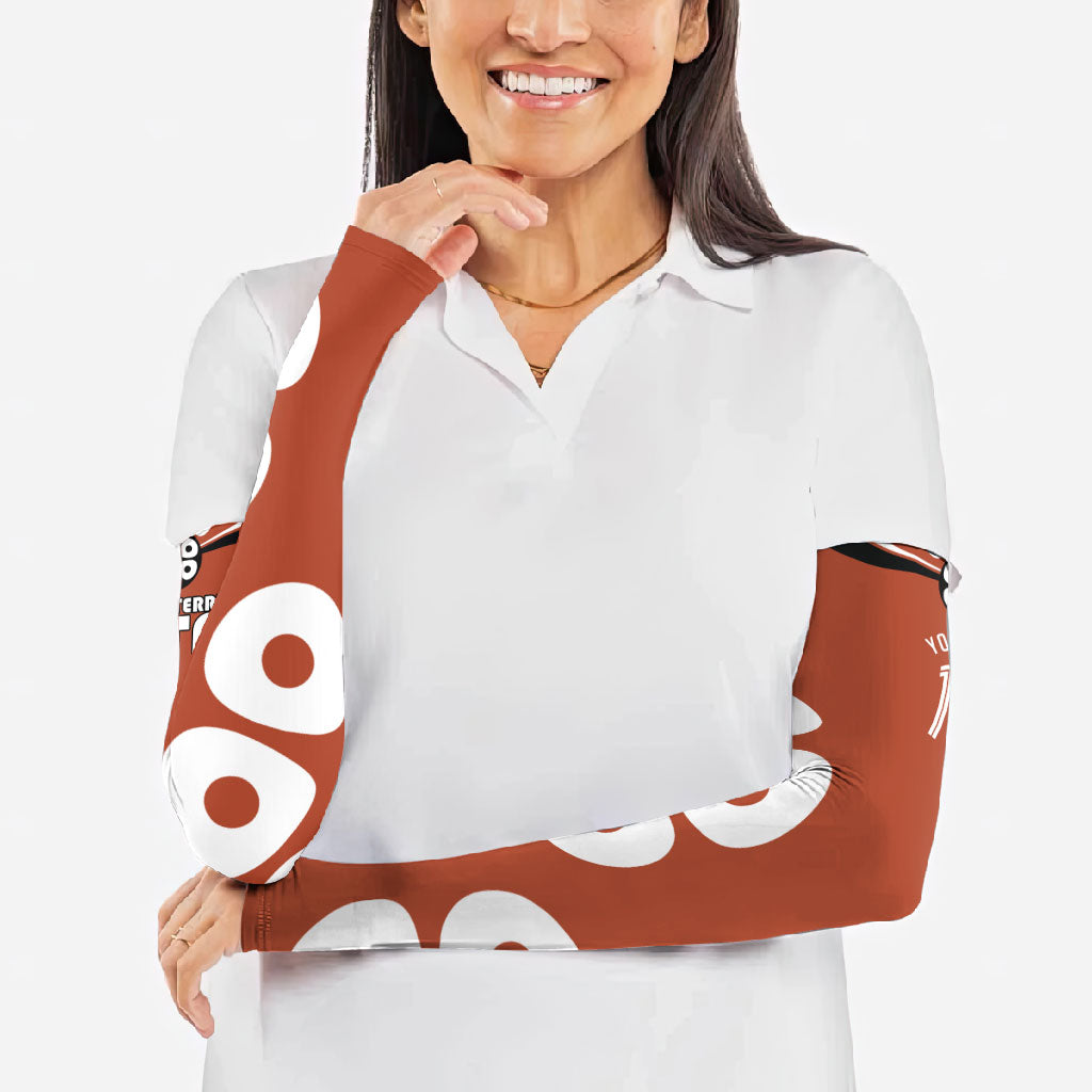 Personalized Northern Territory Oztag Arm Sleeves Dynamic Geometric Star Graphic