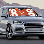 Personalized Northern Territory Oztag Auto Sun Shade Dynamic Geometric Star Graphic