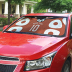 Personalized Northern Territory Oztag Auto Sun Shade Dynamic Geometric Star Graphic