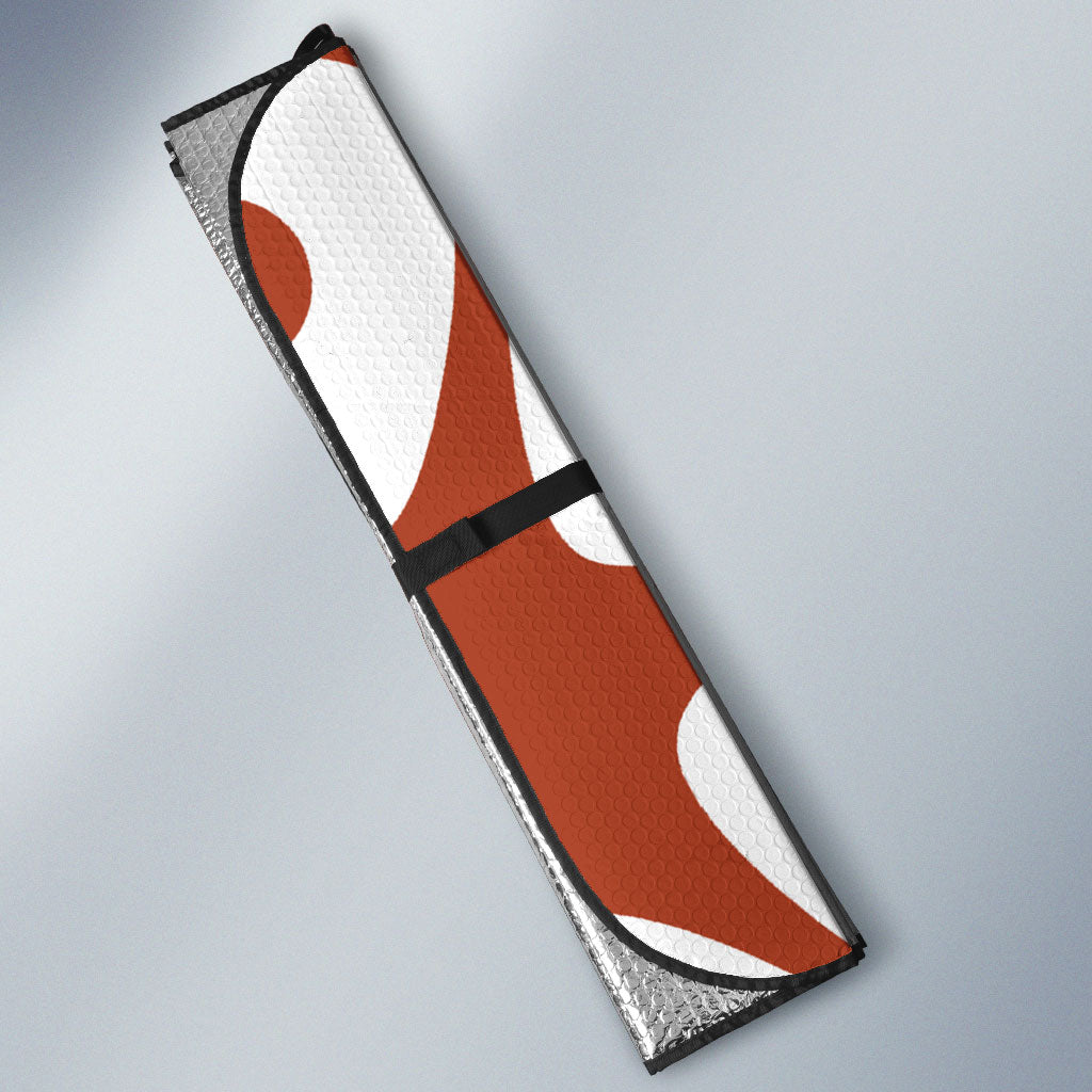 Personalized Northern Territory Oztag Auto Sun Shade Dynamic Geometric Star Graphic