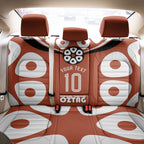 Personalized Northern Territory Oztag Back Car Seat Cover Dynamic Geometric Star Graphic