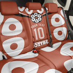 Personalized Northern Territory Oztag Back Car Seat Cover Dynamic Geometric Star Graphic