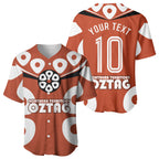 Personalized Northern Territory Oztag Baseball Jersey Dynamic Geometric Star Graphic