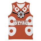 Personalized Northern Territory Oztag Basketball Jersey Dynamic Geometric Star Graphic