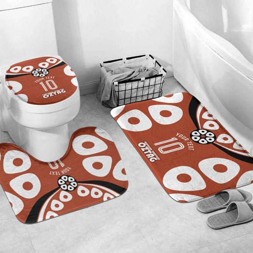Personalized Northern Territory Oztag Bathroom Set Dynamic Geometric Star Graphic