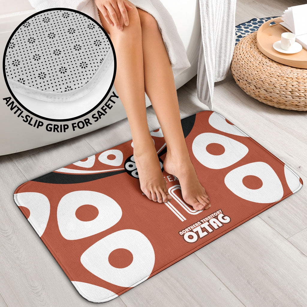 Personalized Northern Territory Oztag Bathroom Set Dynamic Geometric Star Graphic