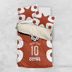 Personalized Northern Territory Oztag Bedding Set Dynamic Geometric Star Graphic