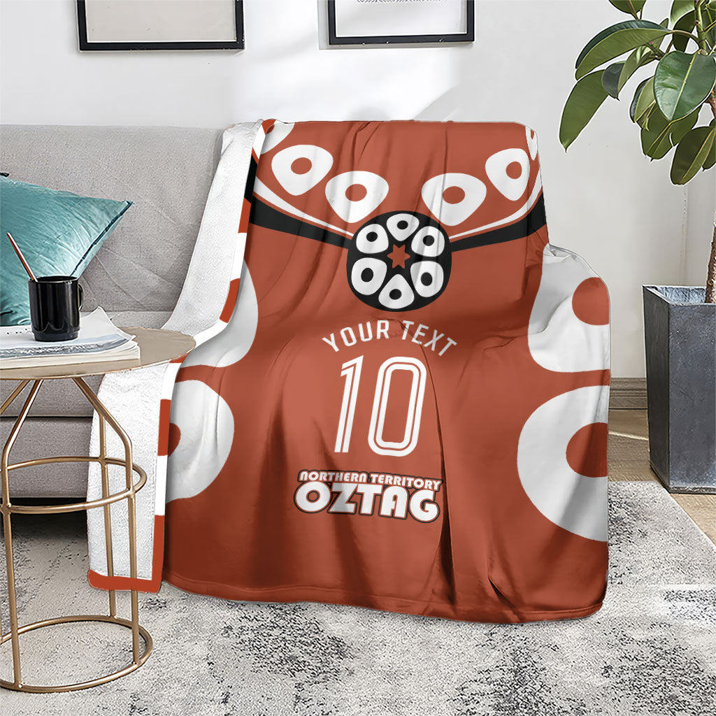 Personalized Northern Territory Oztag Blanket Dynamic Geometric Star Graphic