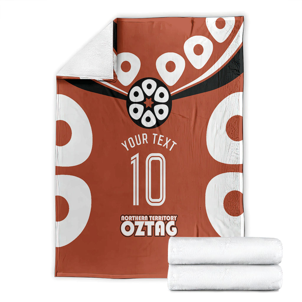 Personalized Northern Territory Oztag Blanket Dynamic Geometric Star Graphic